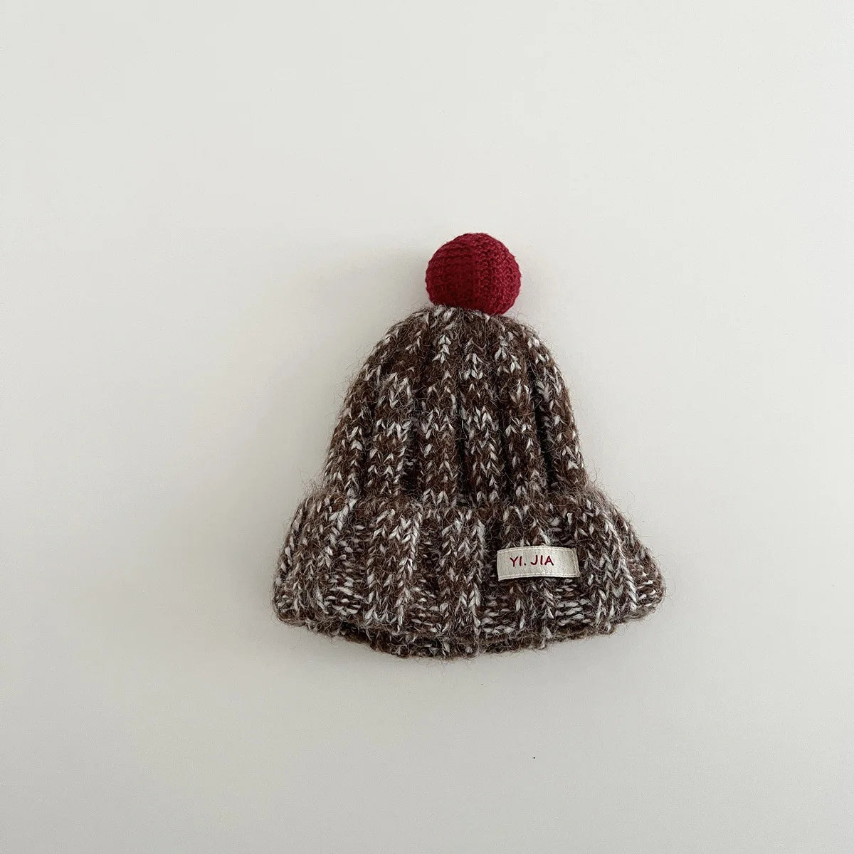 Baby Winter Knit Hat - Thick Warm Windproof Beanie, Stylish Slouchy Cap for Boys & Girls Toddlers