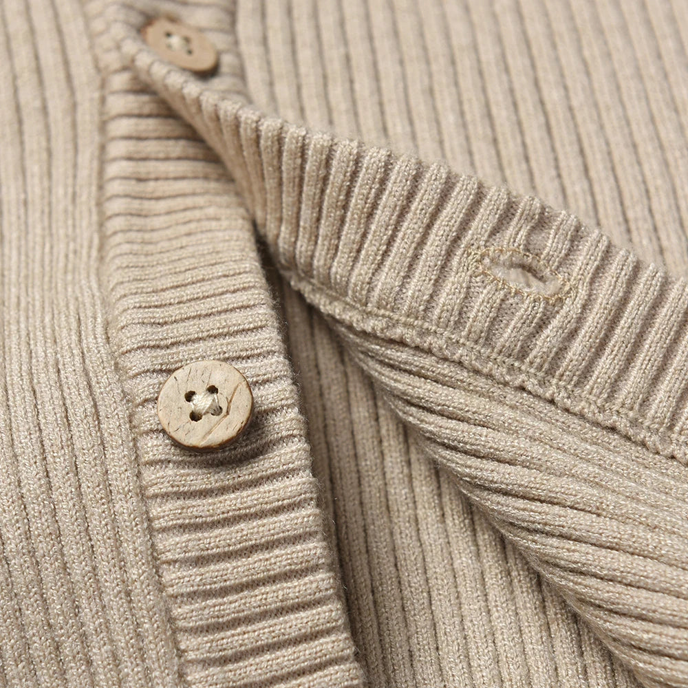 Knitted Cardigan for Kid Sweater Spring Autumn Children Clothes Unisex Boys Girls Single-Breasted Knit Sweaters Knitting Clothes