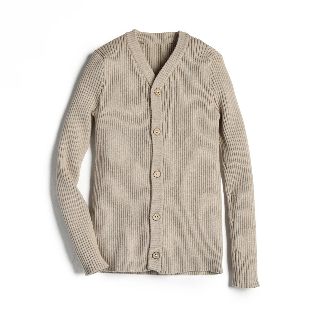 Knitted Cardigan for Kid Sweater Spring Autumn Children Clothes Unisex Boys Girls Single-Breasted Knit Sweaters Knitting Clothes