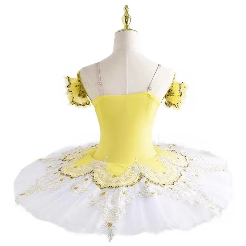 Professional Ballet Tutu Girls Blue Pink Platter Pancake Tutu Ballerina Party Dress Adult Women Child Kids Ballet Dance Costume