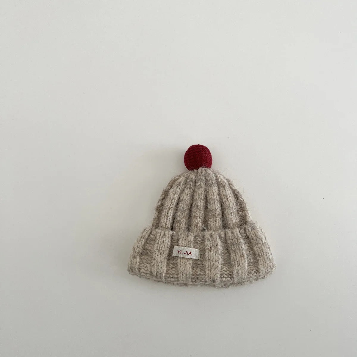 Baby Winter Knit Hat - Thick Warm Windproof Beanie, Stylish Slouchy Cap for Boys & Girls Toddlers