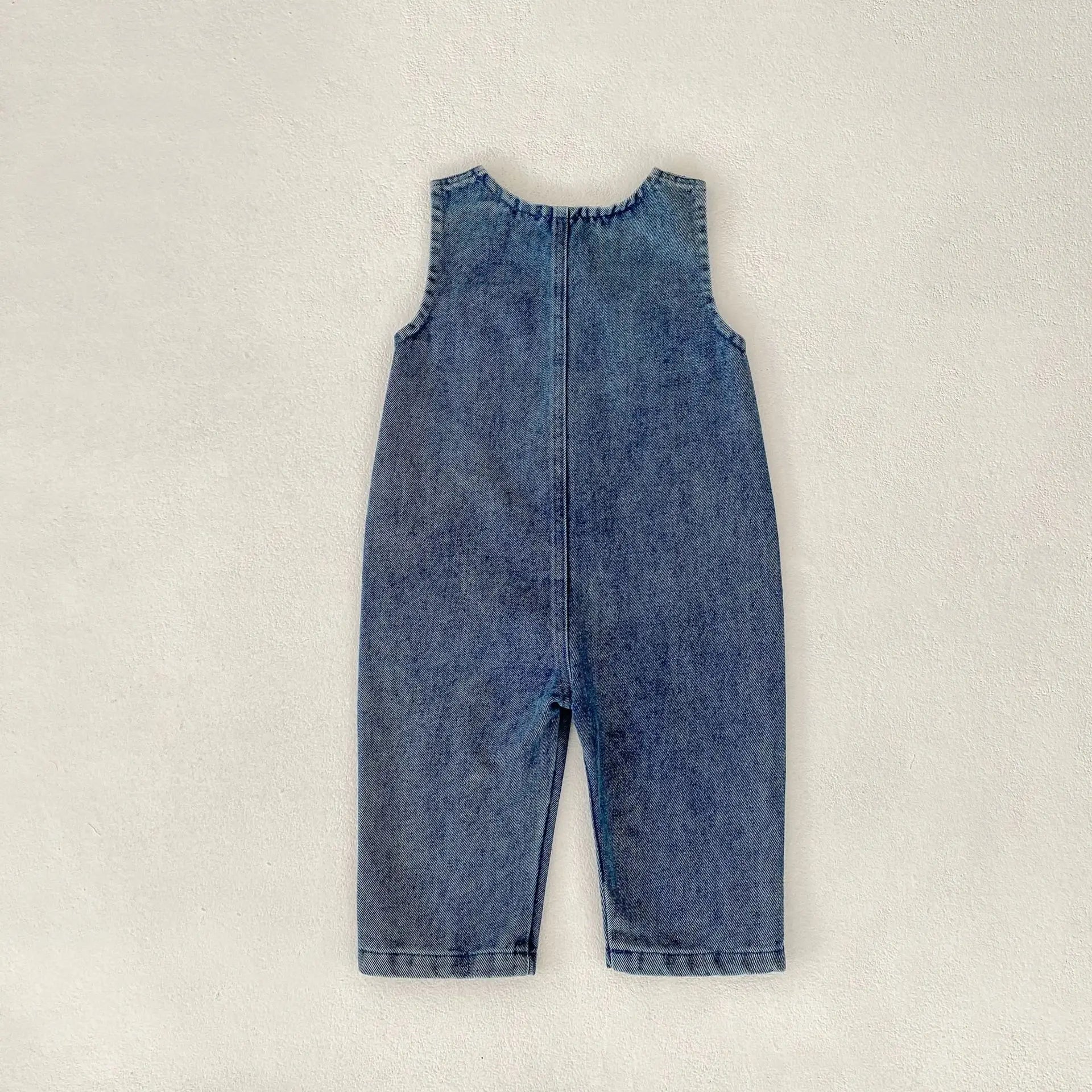 MILANCLE Baby Clothes Toddler Boys Denim Overalls Infant Girls Jumpsuits Fashion Playsuit