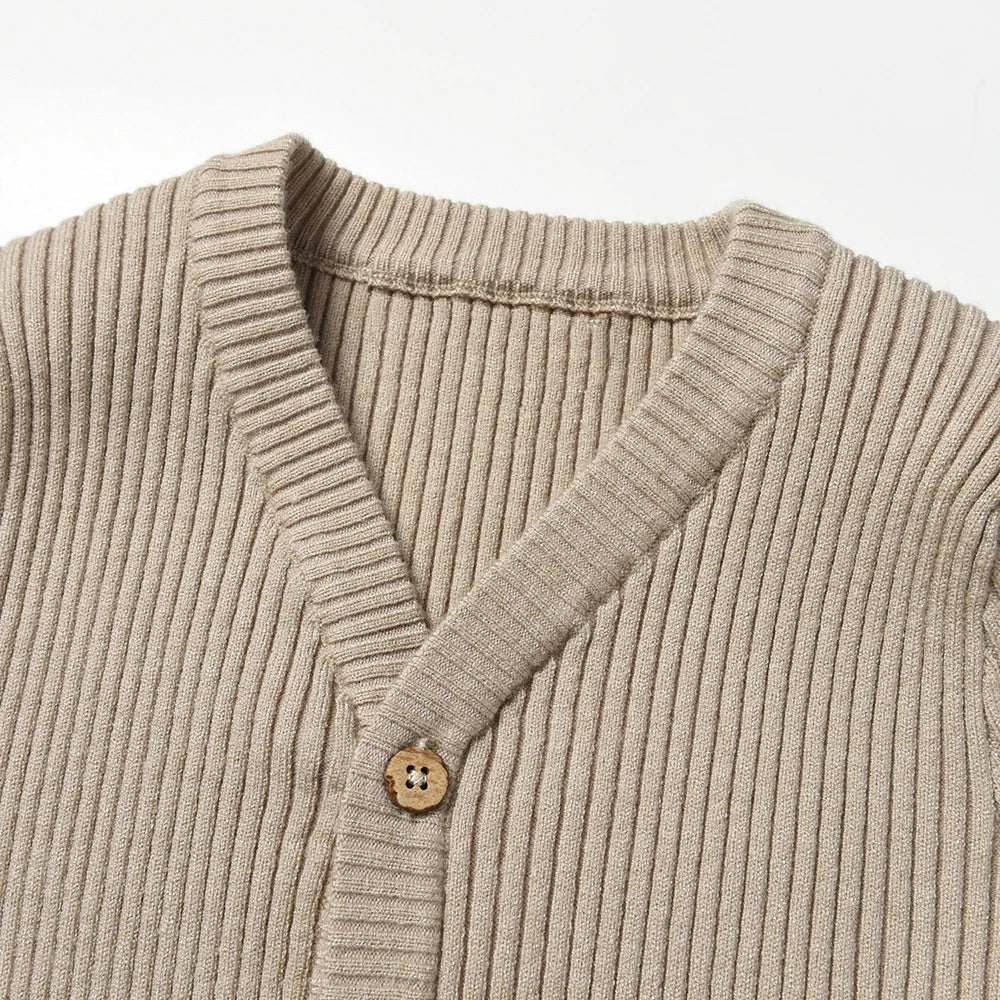 Knitted Cardigan for Kid Sweater Spring Autumn Children Clothes Unisex Boys Girls Single-Breasted Knit Sweaters Knitting Clothes