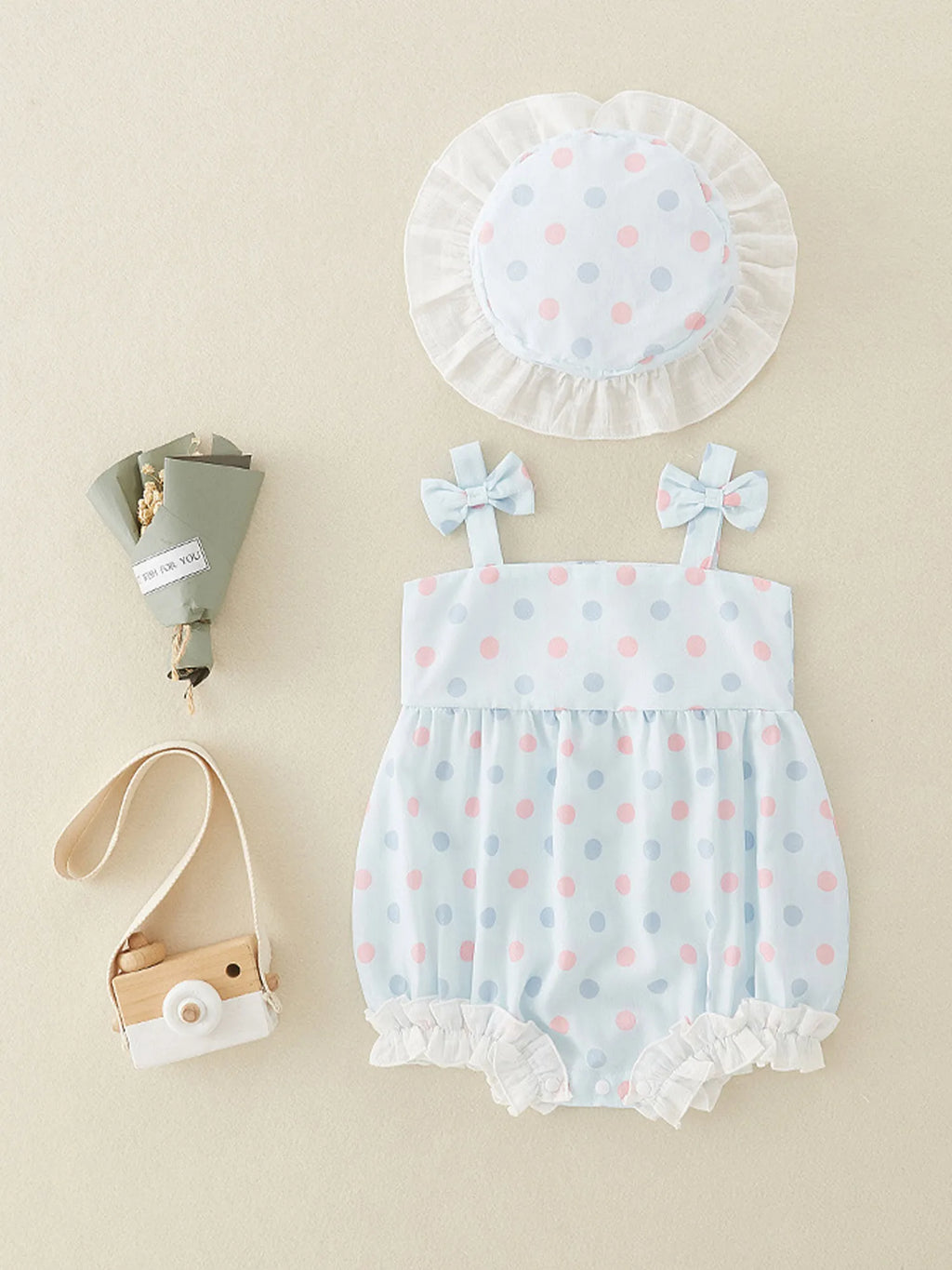 Little Girls Vacation Boho Romper Summer Casual Ruffles Flower Bodysuit Daily Beach Holiday Birthday Party Photography Costume