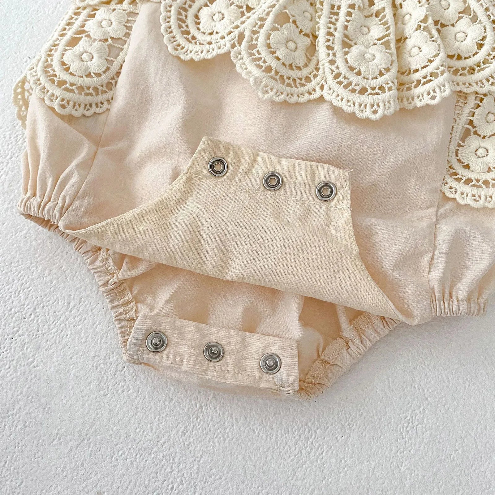 Little Girls Vacation Boho Romper Summer Casual Ruffles Flower Bodysuit Daily Beach Holiday Birthday Party Photography Costume