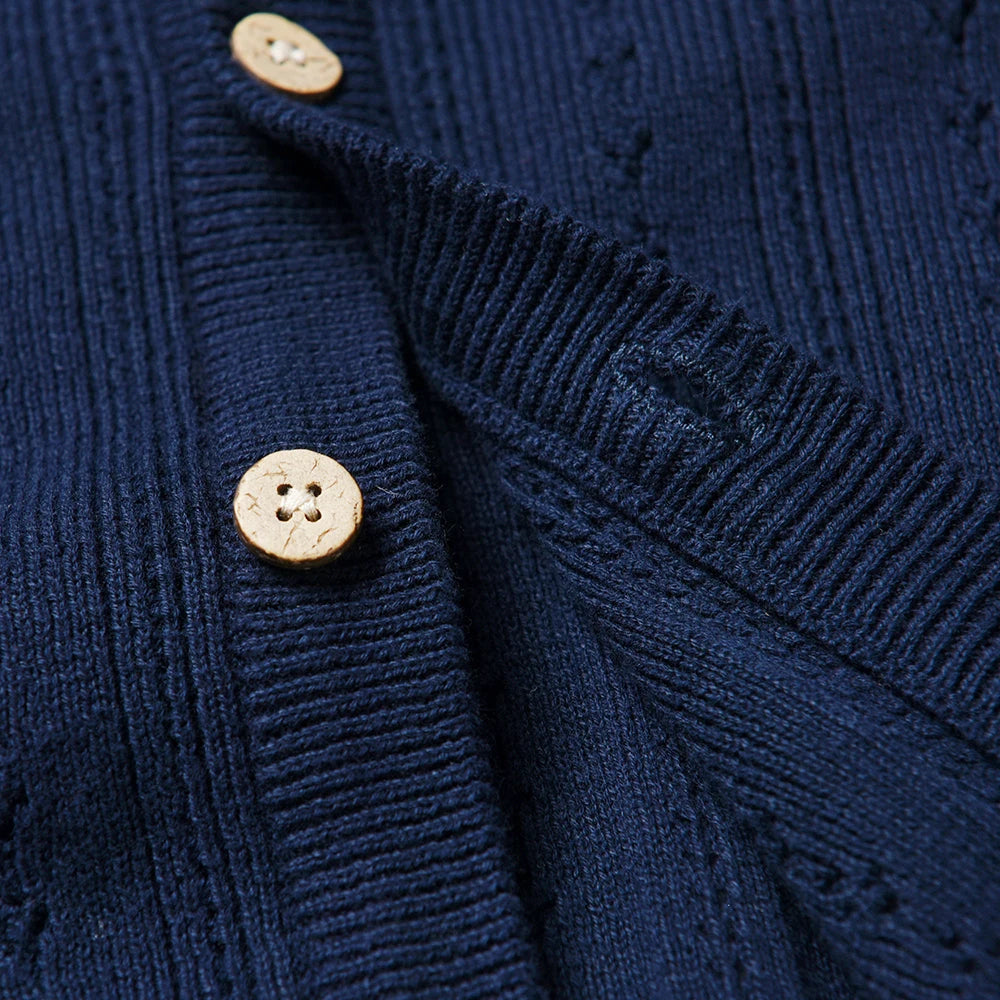 Knitted Cardigan for Kid Sweater Spring Autumn Children Clothes Unisex Boys Girls Single-Breasted Knit Sweaters Knitting Clothes
